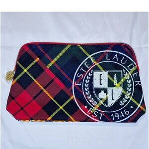 Estee Lauder Recycled Materials, Make-Up Bag full of brand new, sealed goods